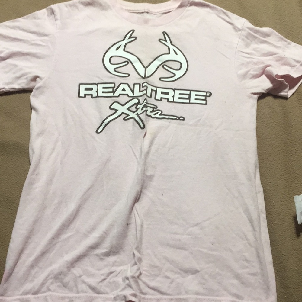 Real tree t-shirt small